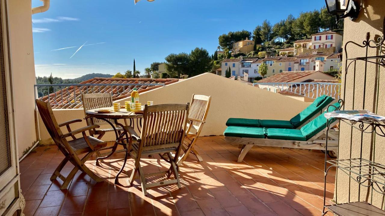 Hameau Des Amandiers-Vue Mer & Golf Saint-Cyr-sur-Mer Eksteriør bilde